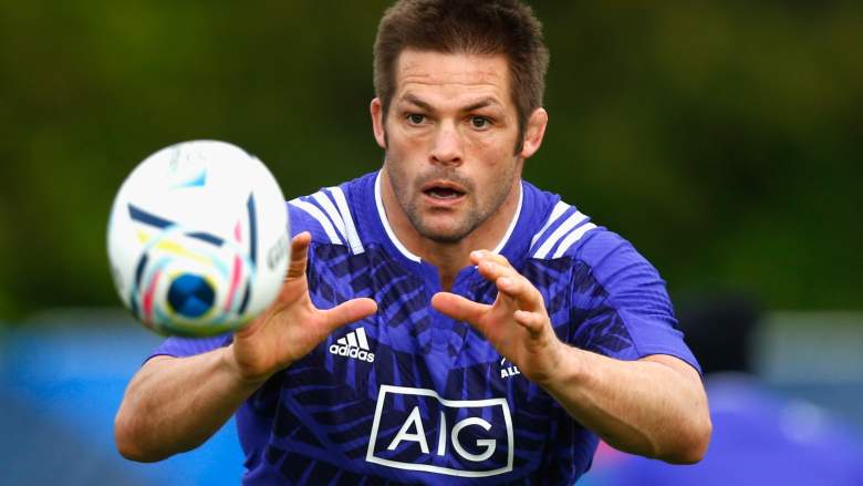 The legendary Richie McCaw leads No. 1 New Zealand at the 2015 Rugby World Cup. 