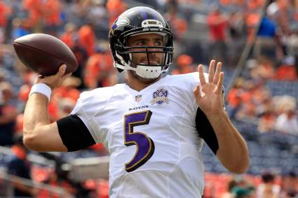 When Did Joe Flacco Tear His ACL on Sunday?