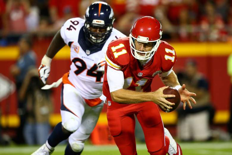 Chiefs quarterback Alex Smith struggled against the Broncos last week.