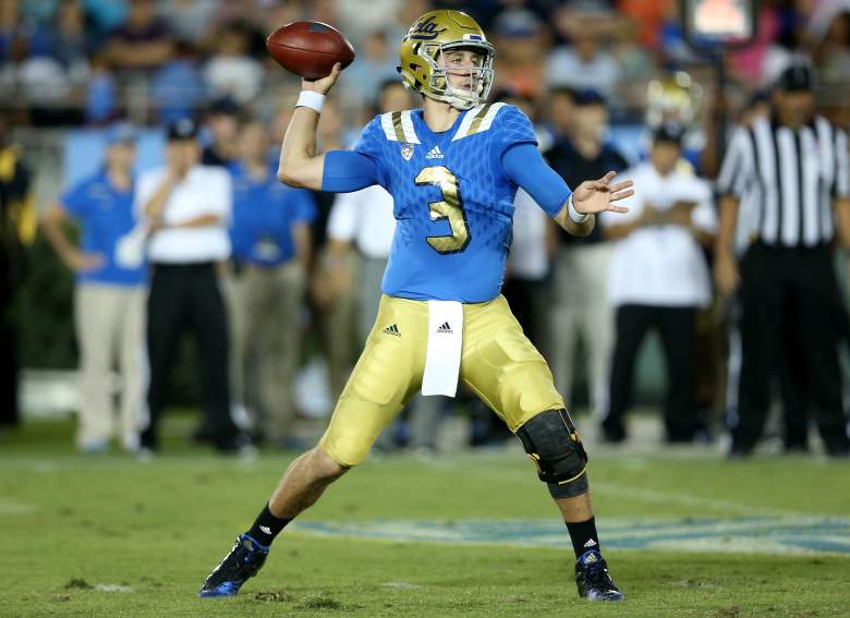 Josh Rosen is off to a good start at UCLA. (Getty)
