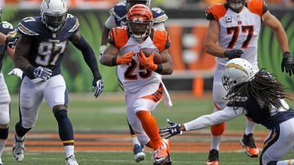 Jeremy Hill, Giovani Bernard Fantasy Projections vs. Ravens