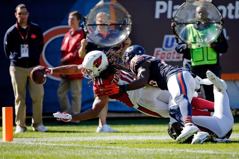 Larry Fitzgerald of the Cardinals scored 3 touchdowns in Week 2. (Getty)