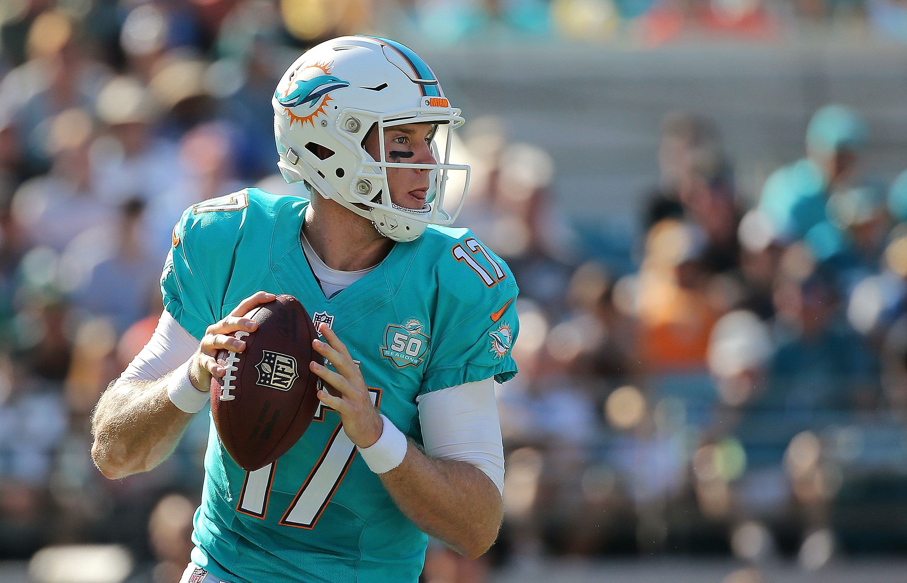 Ryan Tannehill looked sharp in the first half (Getty).