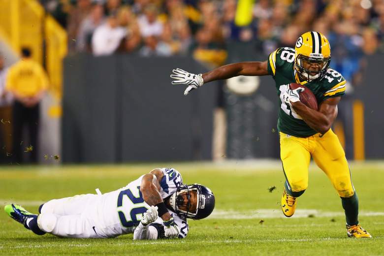 Packers receiver Randall Cobb is coming off an 8-catch, 116-yard performance. (Getty)