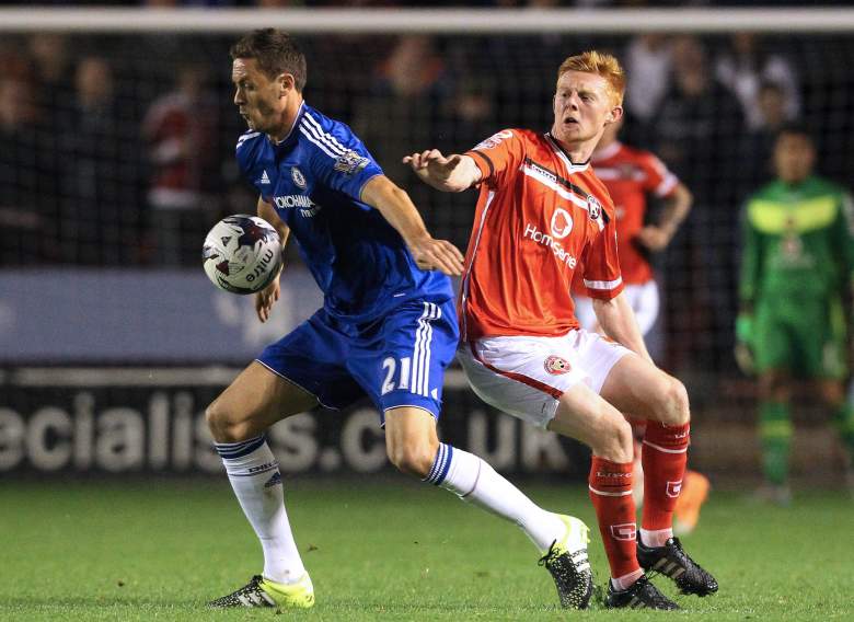 Nemanja Matic (L) appeared in Chelseas Capital One Cup win over Walsall in midweek.