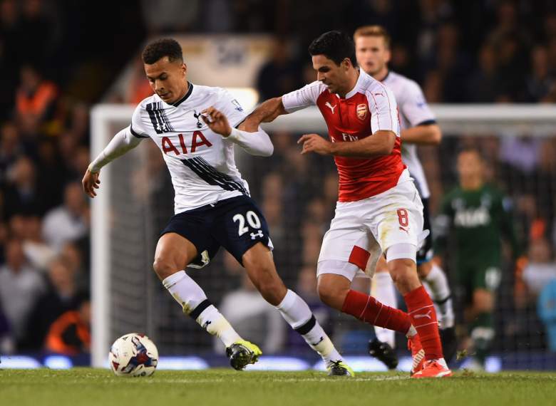 Tottenham fell 2-1 to Arsenal in the Capital One Cup on Wednesday. 