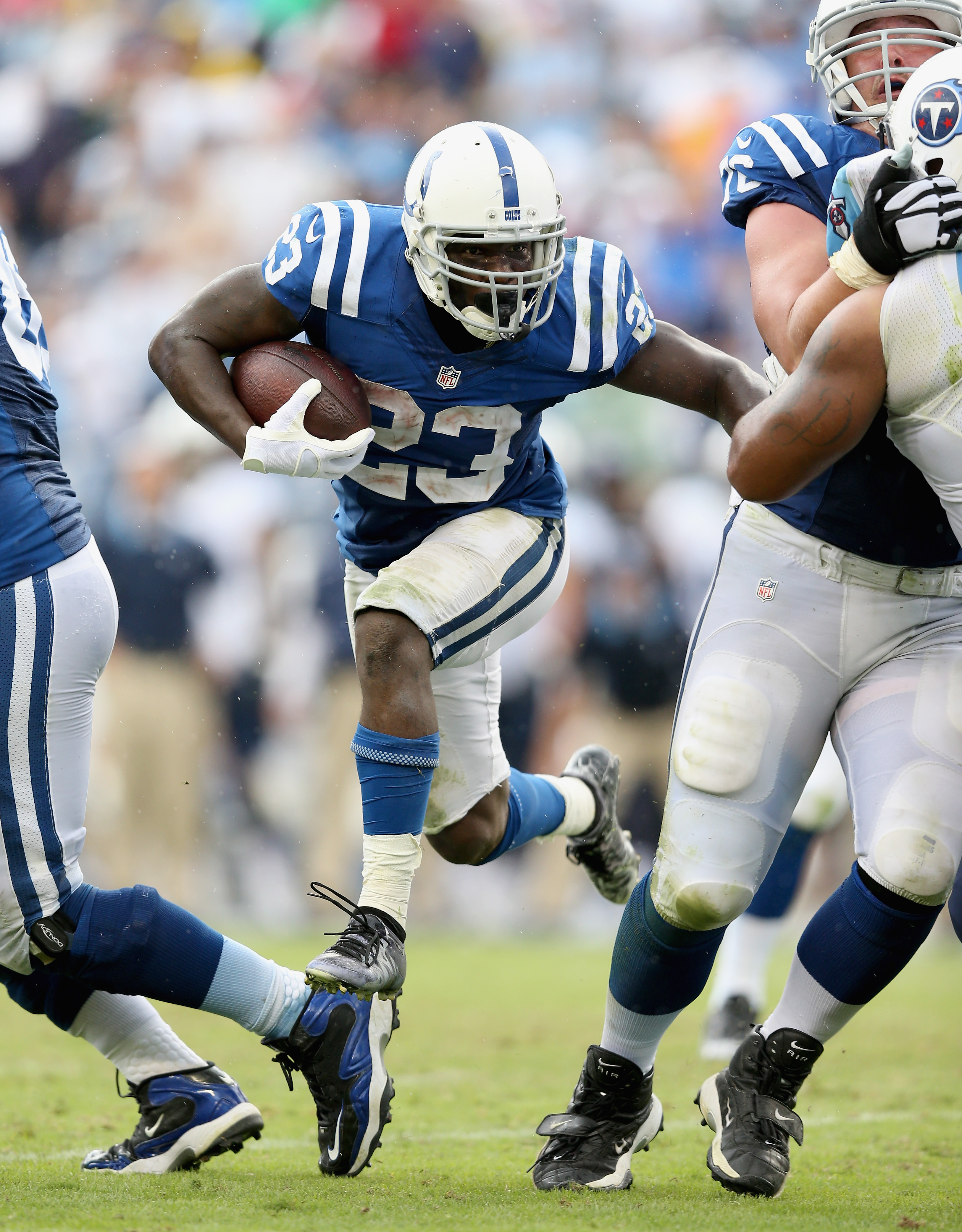 Frank Gore was huge for the Colts in today's win (Getty). 