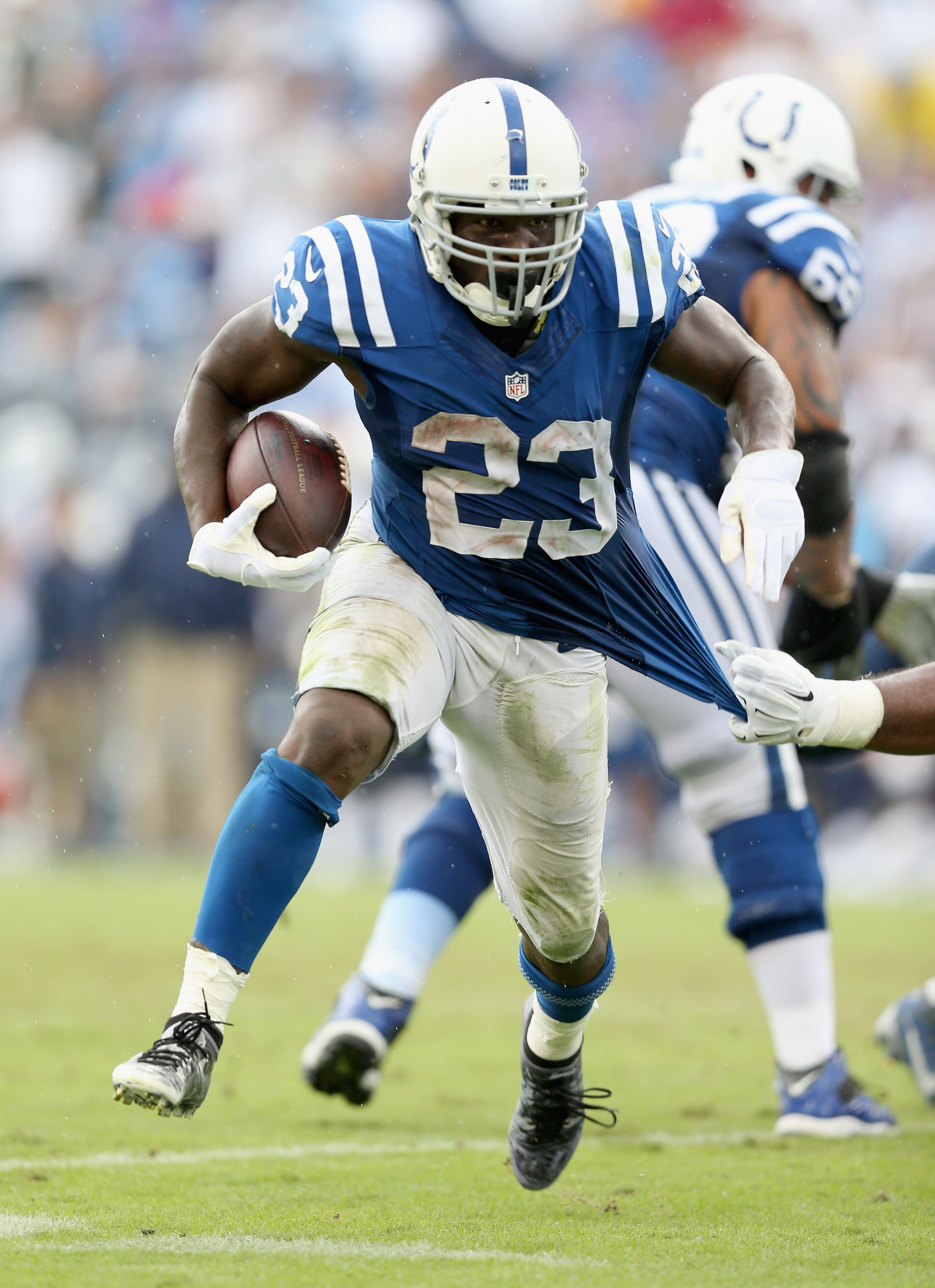 Frank Gore had his best game as a Colts last week in Nashville (Getty).