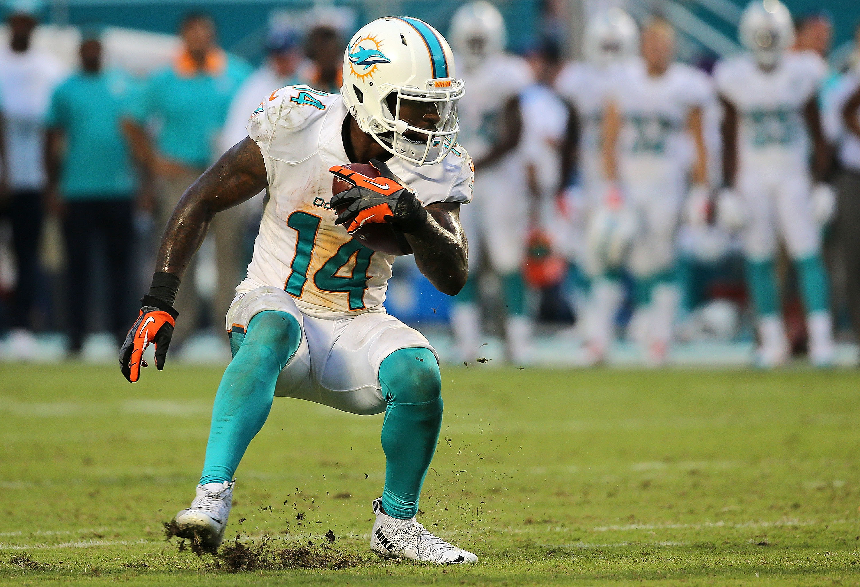 Jarvis Landry has emerged as one the NFL's top receivers (Getty).
