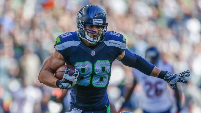 Seahawks tight end Jimmy Graham hits the top of the rankings for Week 4. (Getty)