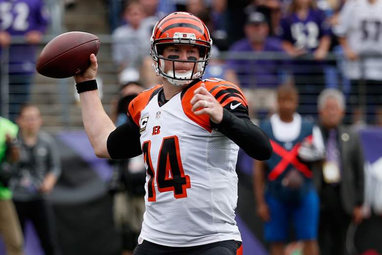Bengals quarterback Andy Dalton is quickly becoming a No. 1 option. (Getty)