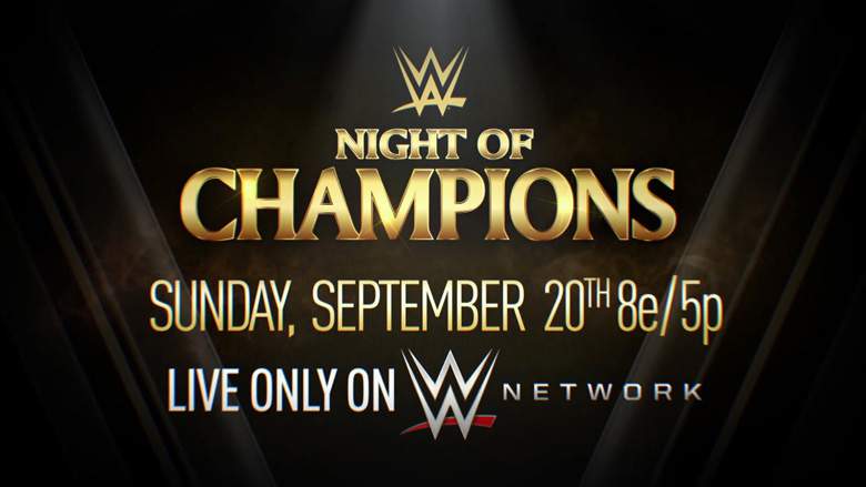 wwe network stream, night of champions 2015