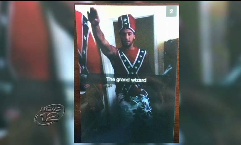 Tyler Owens nazi salute photo picture