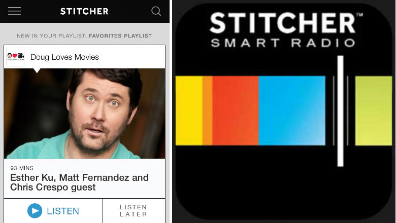if i use stitcher listen later will i be streaming
