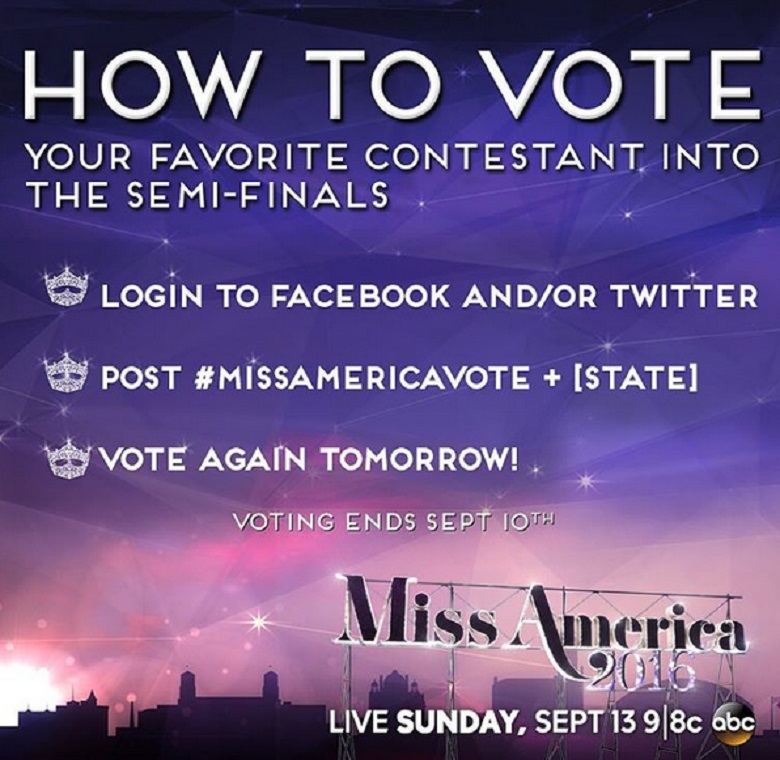 Miss America 2016, Miss America 2016 Voting, Miss America 2016 Vote, Miss America 2016 Scores, Miss America 2016 Scoring, How To Vote For Miss America 2016 Online, How Do Judges Score Miss America 2016