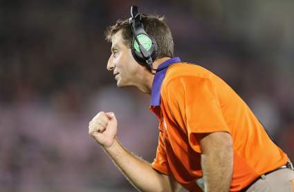 WATCH: Clemson Fan Davis Toney Has A Good Time on National Television