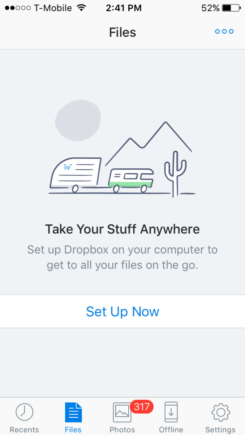 how to use dropbox to share a video