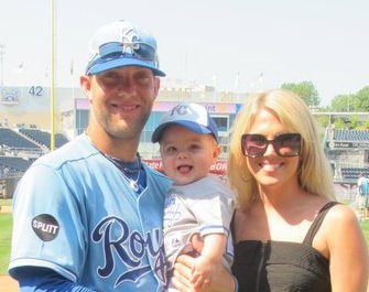 Alex Gordon wife, Jamie Gordon, Kansas City Royals