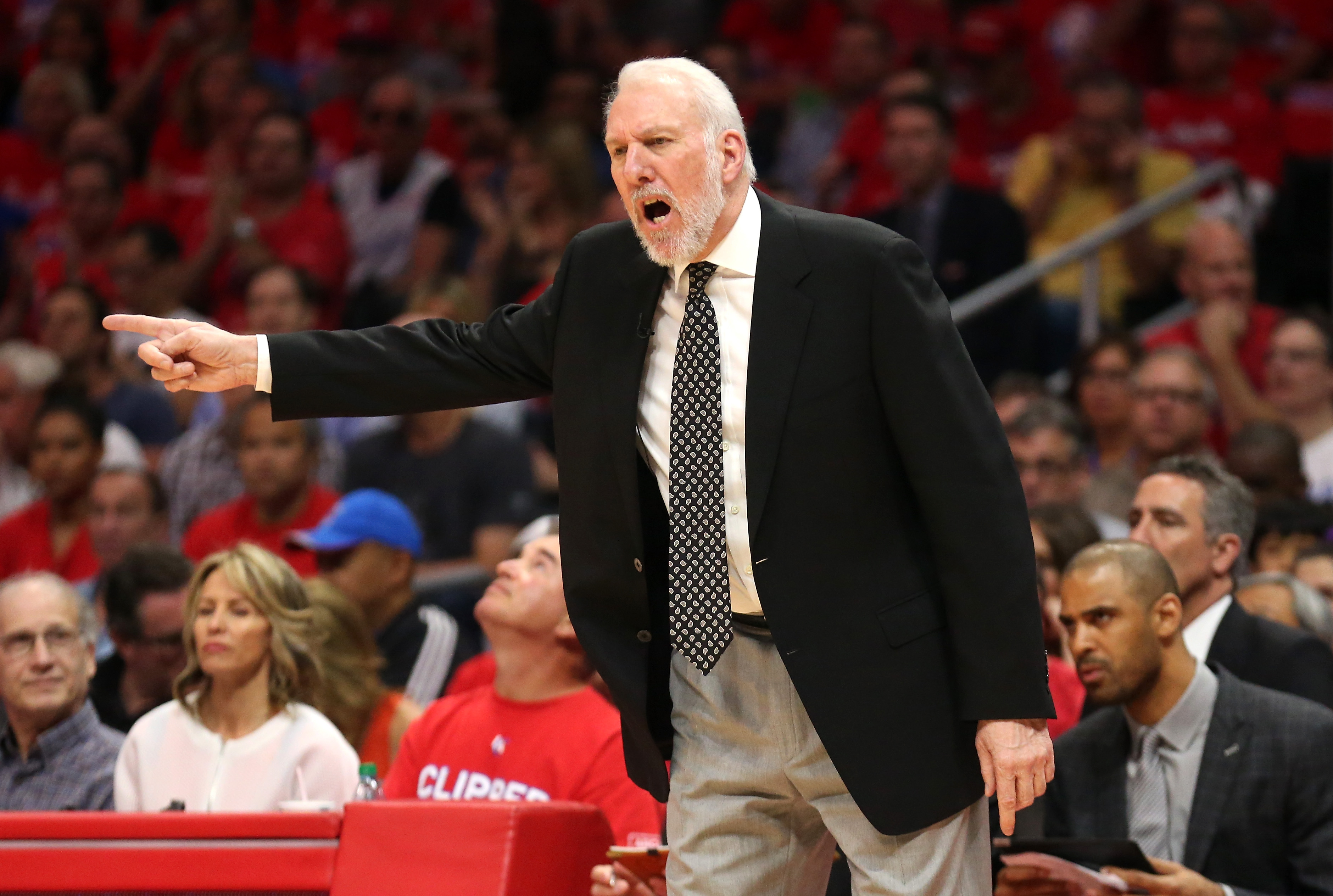 Spurs Coach Gregg Popovich Was Harder To Play For Than Phil Jackson ...