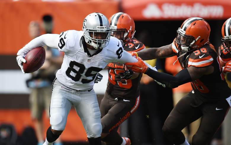 Raiders receiver Amari Cooper L) is already on his way to becoming a superstar.