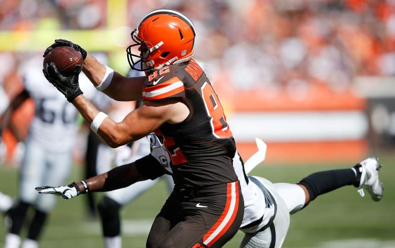 Browns tight end Gary Barnidge is entering must-start status. (Getty)