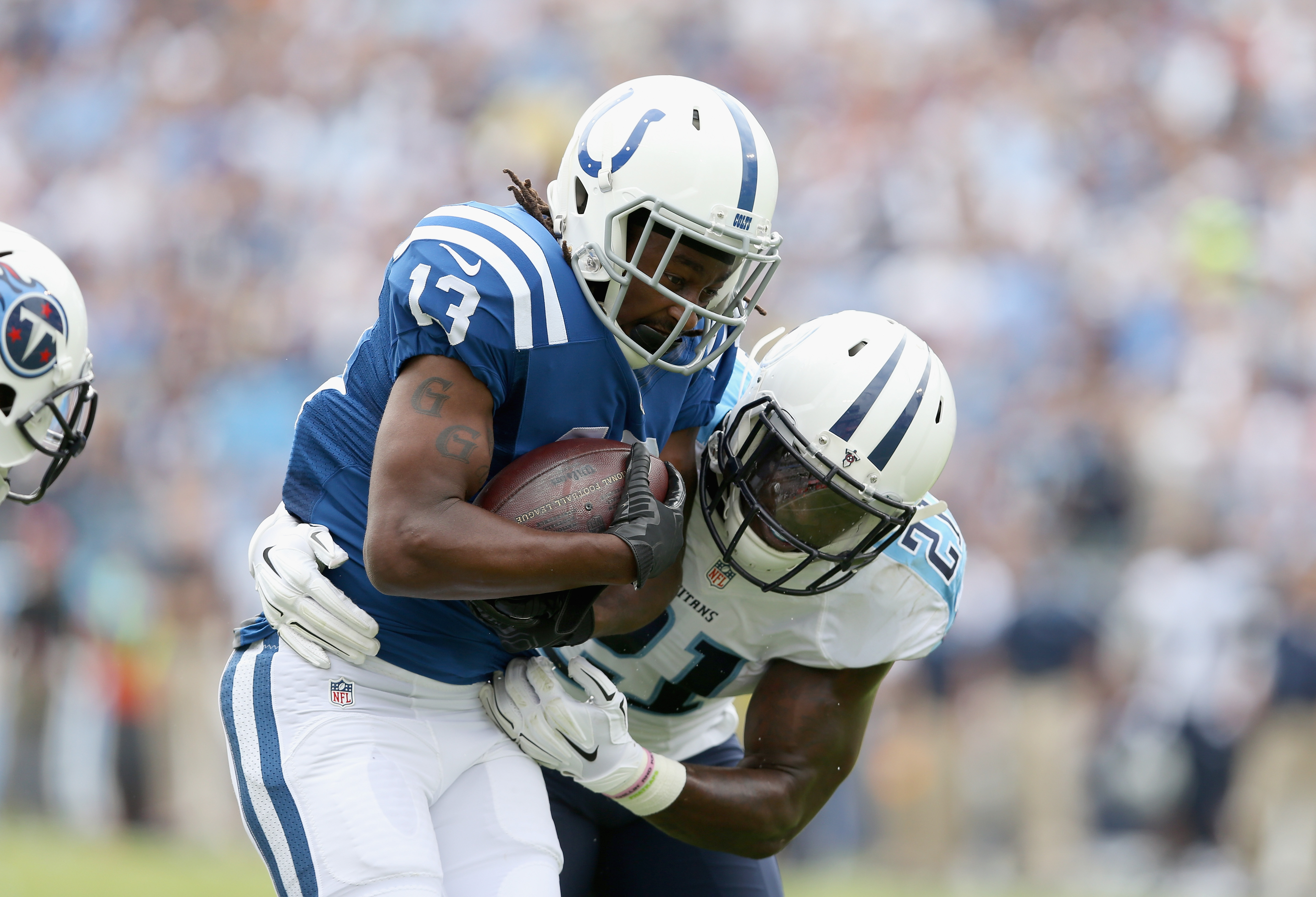 The Colts are counting on more production from T.Y. Hilton. (Getty)