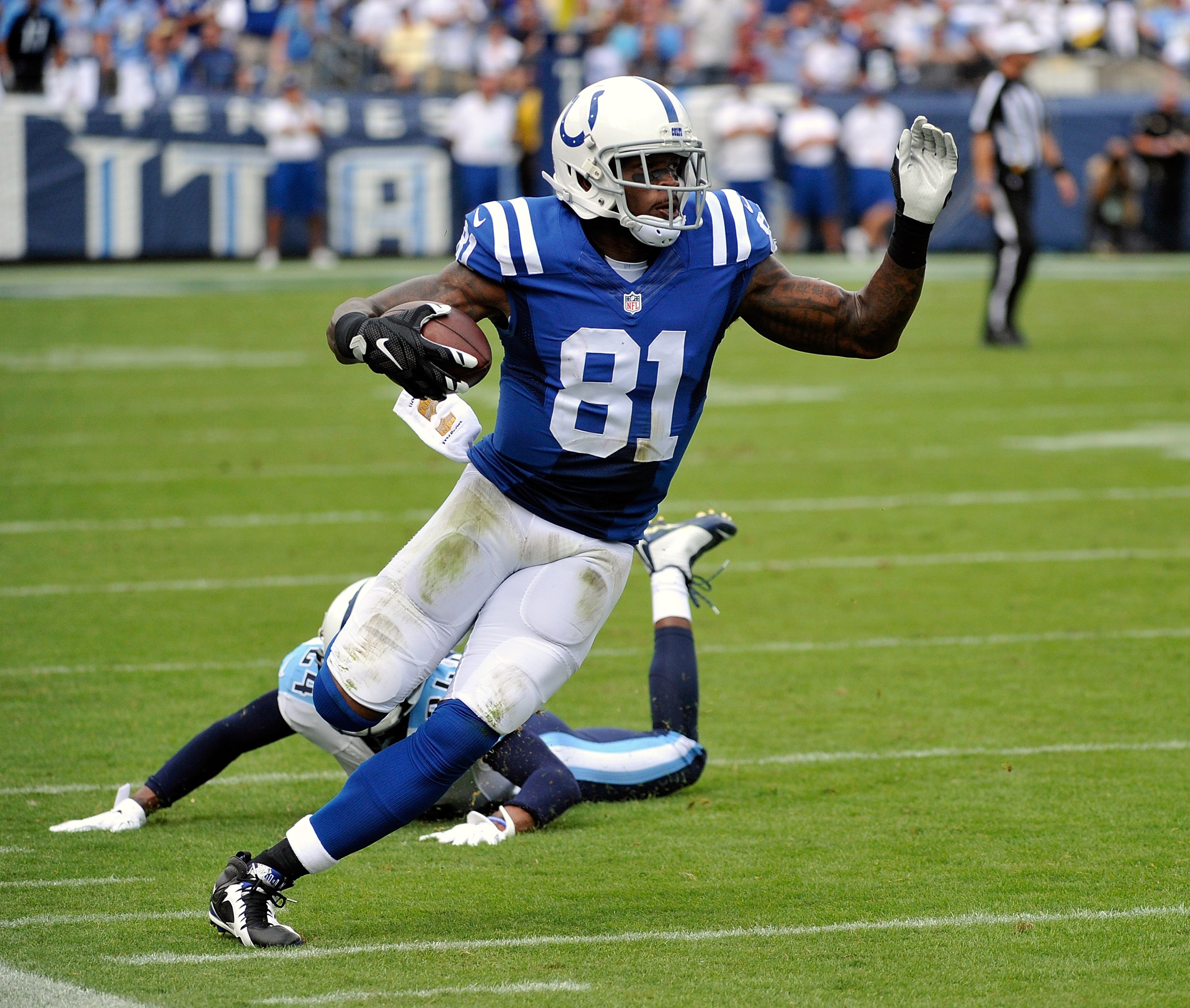 Andre Johnson could have a breakout game tonight against his former team. (Getty)