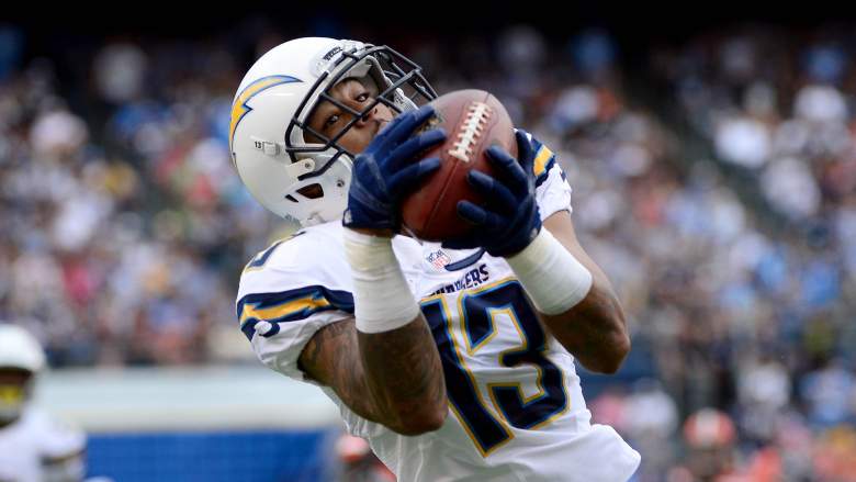 Chargers receiver Keenan Allen has 33 catches on the season. (Getty)