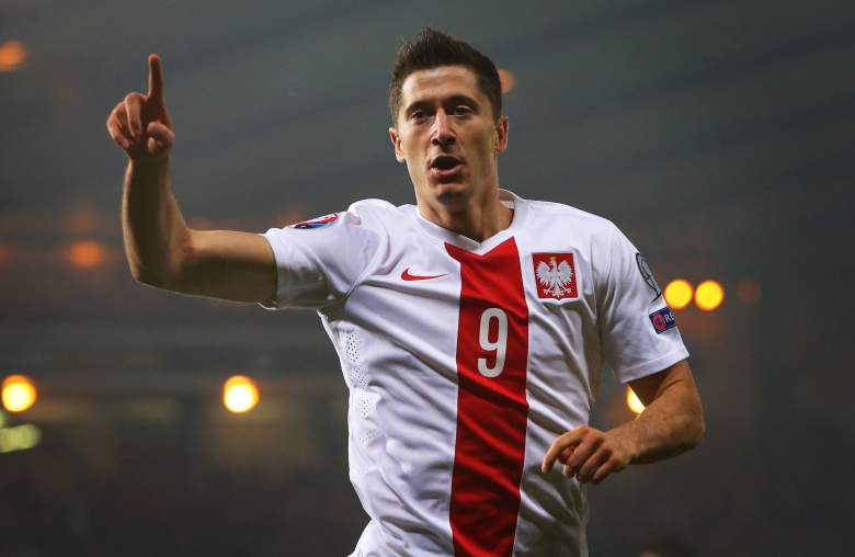 Robert Lewandowski has been in sparkling form as of late. Getty)