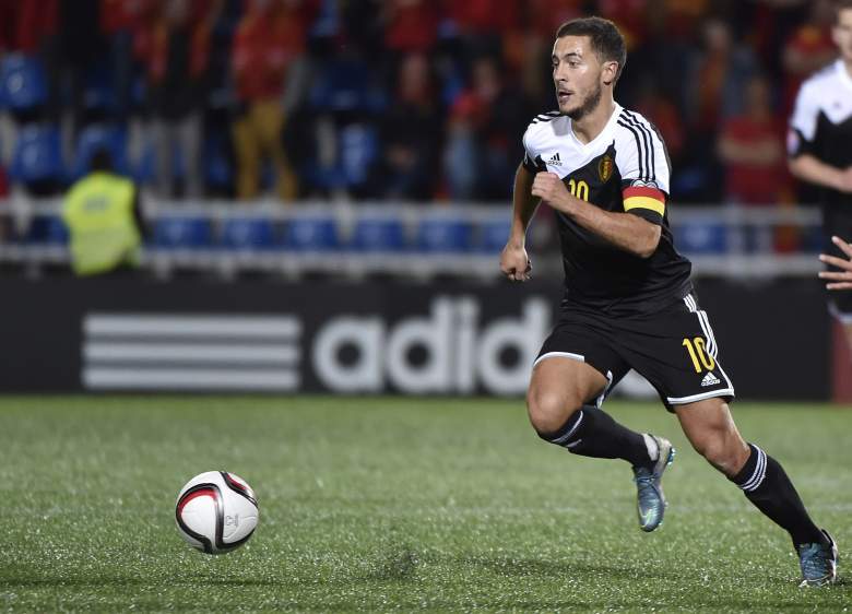 Eden Hazard scored and missed a penalty against Andorra. Getty)