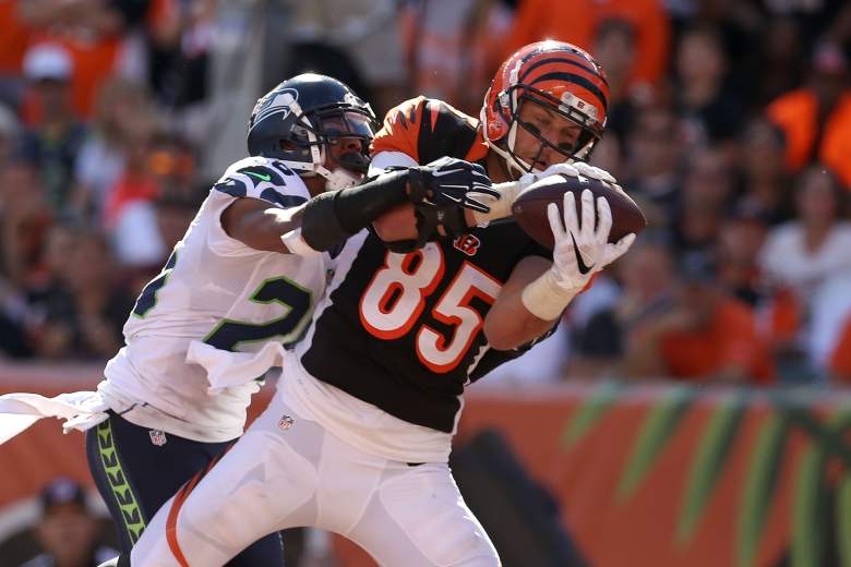 Tyler Eifert has become a huge weapon for the Bengals in 2015. (Getty)