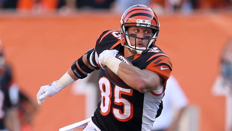 Bengals tight end Tyler Eifert has 3 touchdowns over the past 2 games. (Getty)