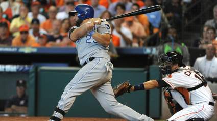 WATCH: Royals’ Kendrys Morales Drills Home Run in ALDS