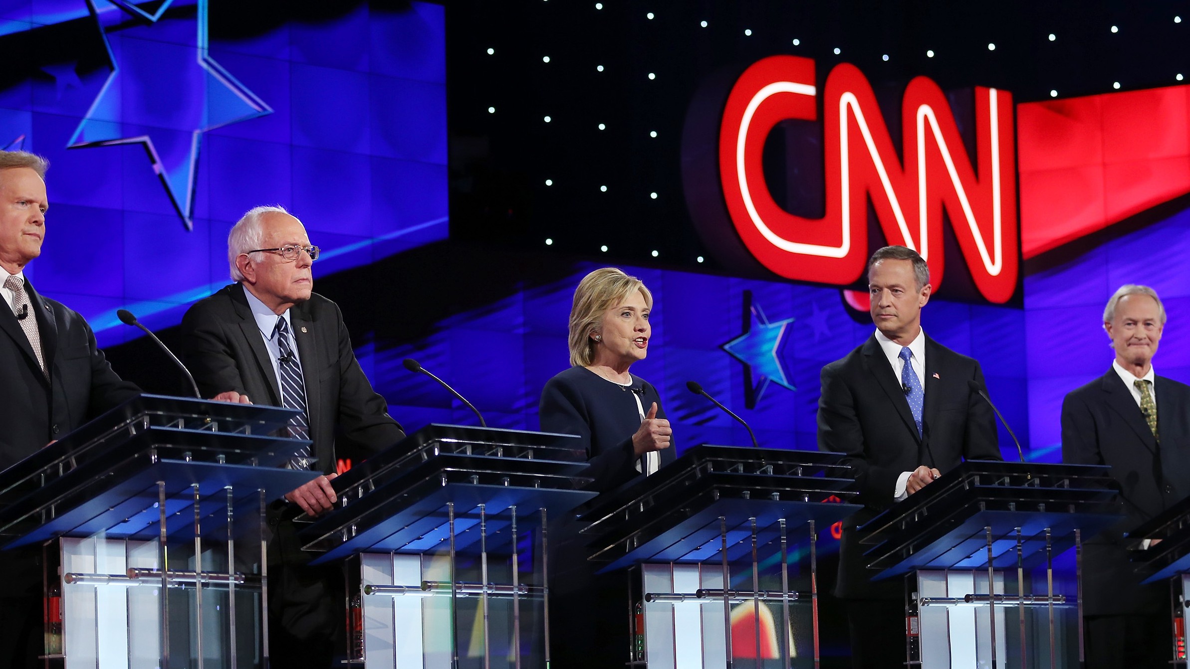 WATCH: Full First CNN Democratic Presidential Debate 2015