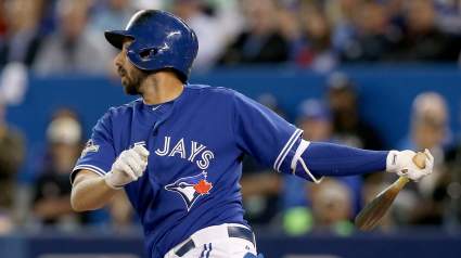 WATCH: Chris Colabello Connects on Solo Shot for Blue Jays