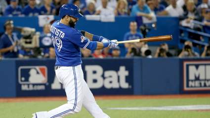WATCH: Jose Bautista Blasts Seventh Inning Home Run for Blue Jays