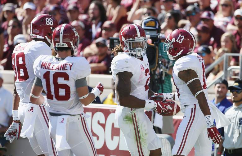Alabama cruised to victory against Texas A&M. (Getty)