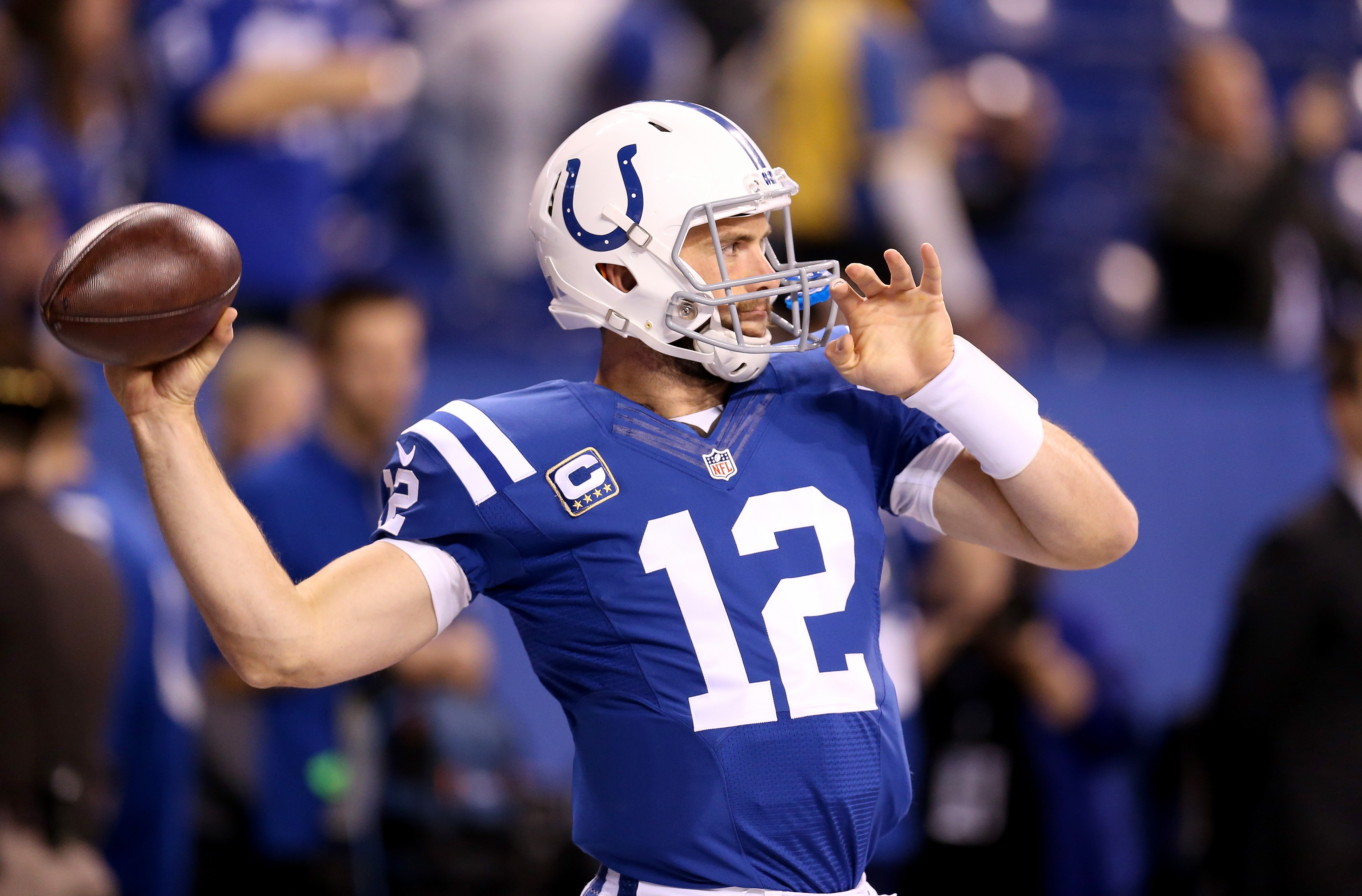 Andrew Luck is back and in charge of the Colts offense. (Getty)
