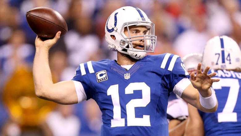 Colts quarterback Andrew Luck has thrown for 5 touchdowns over the past 2 games. (Getty)
