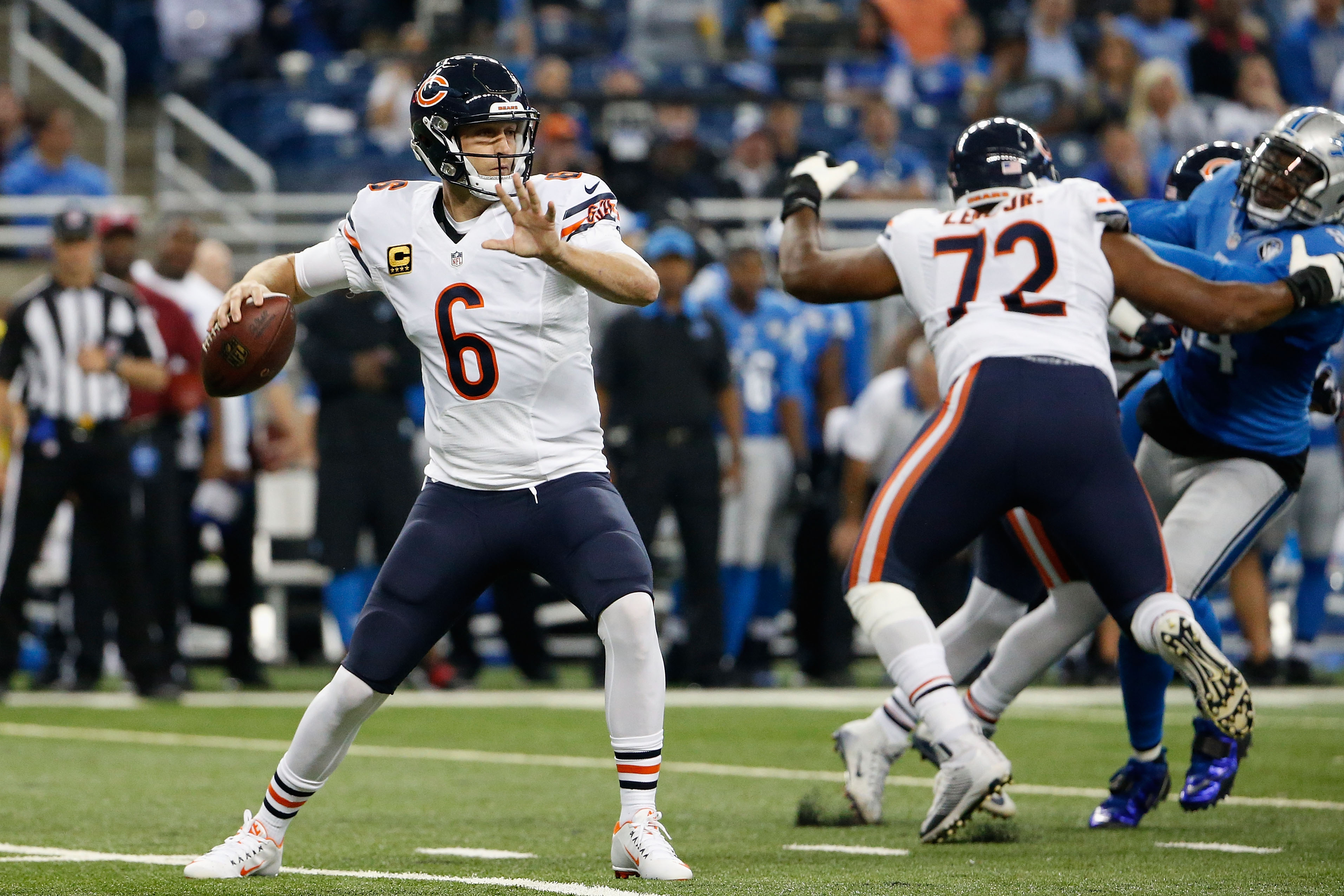 Jay Cutler and the Bears have limped to 2-4 this season. (Getty)