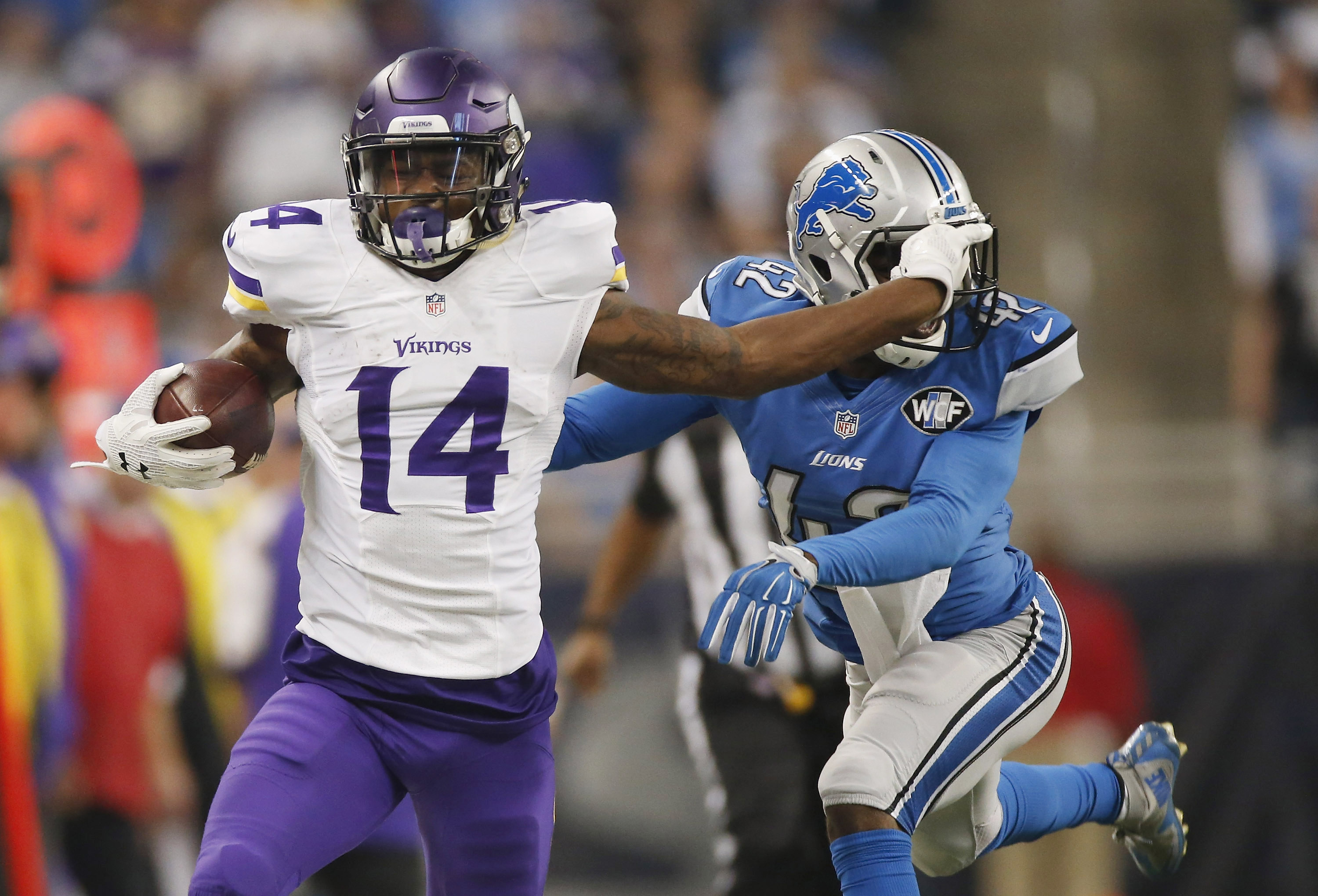 Stefon Diggs has emerged as one of the NFL's most explosive players. (Getty)