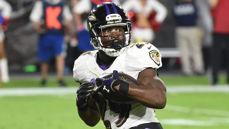 Ravens running back Justin Forsett has a favorable matchup vs. the Chargers in Week 8. (Getty)
