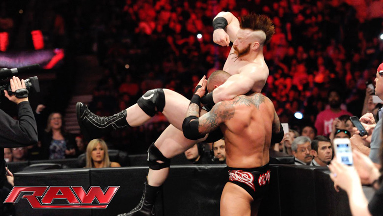 Sheamus vs Orton