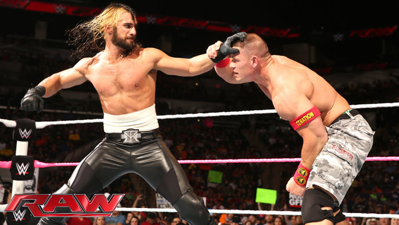 Rollins vs Cena