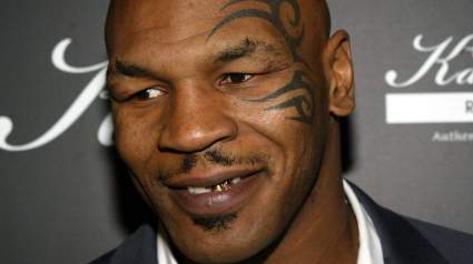 WATCH: Mike Tyson Falls Off His Daughter’s Hoverboard