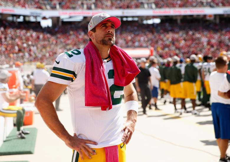 Rodgers still has some time to catch Manning's numbers. (Getty)