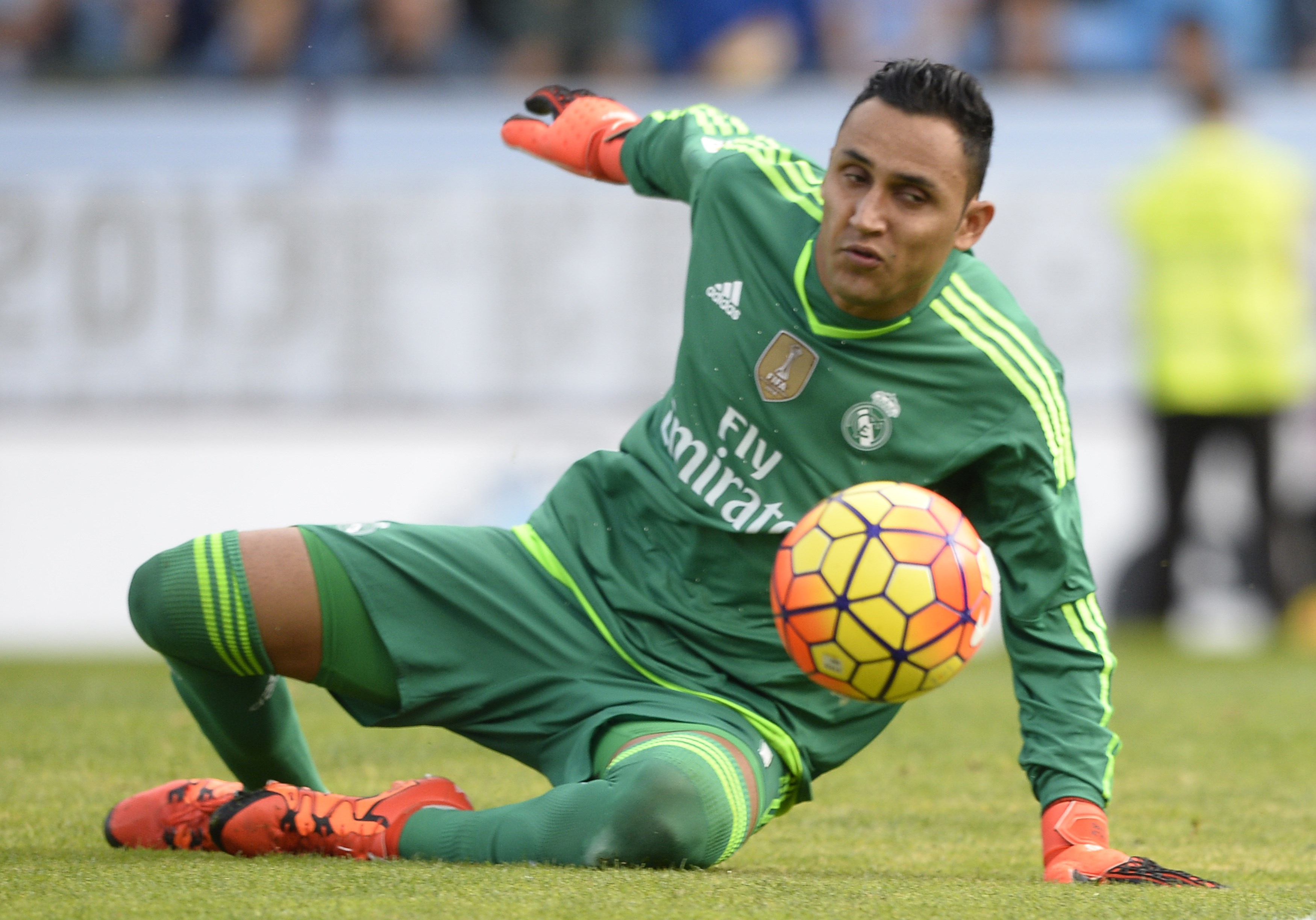 Keylor Navas has yet to allow a goal in UCL play. (Getty)