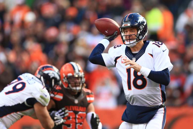 Manning has been in the league longer than Rodgers. (Getty)