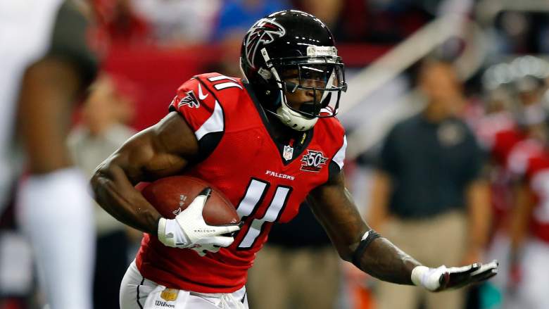 Falcons receiver  Julio Jones just had his best game since Week 3. (Getty)