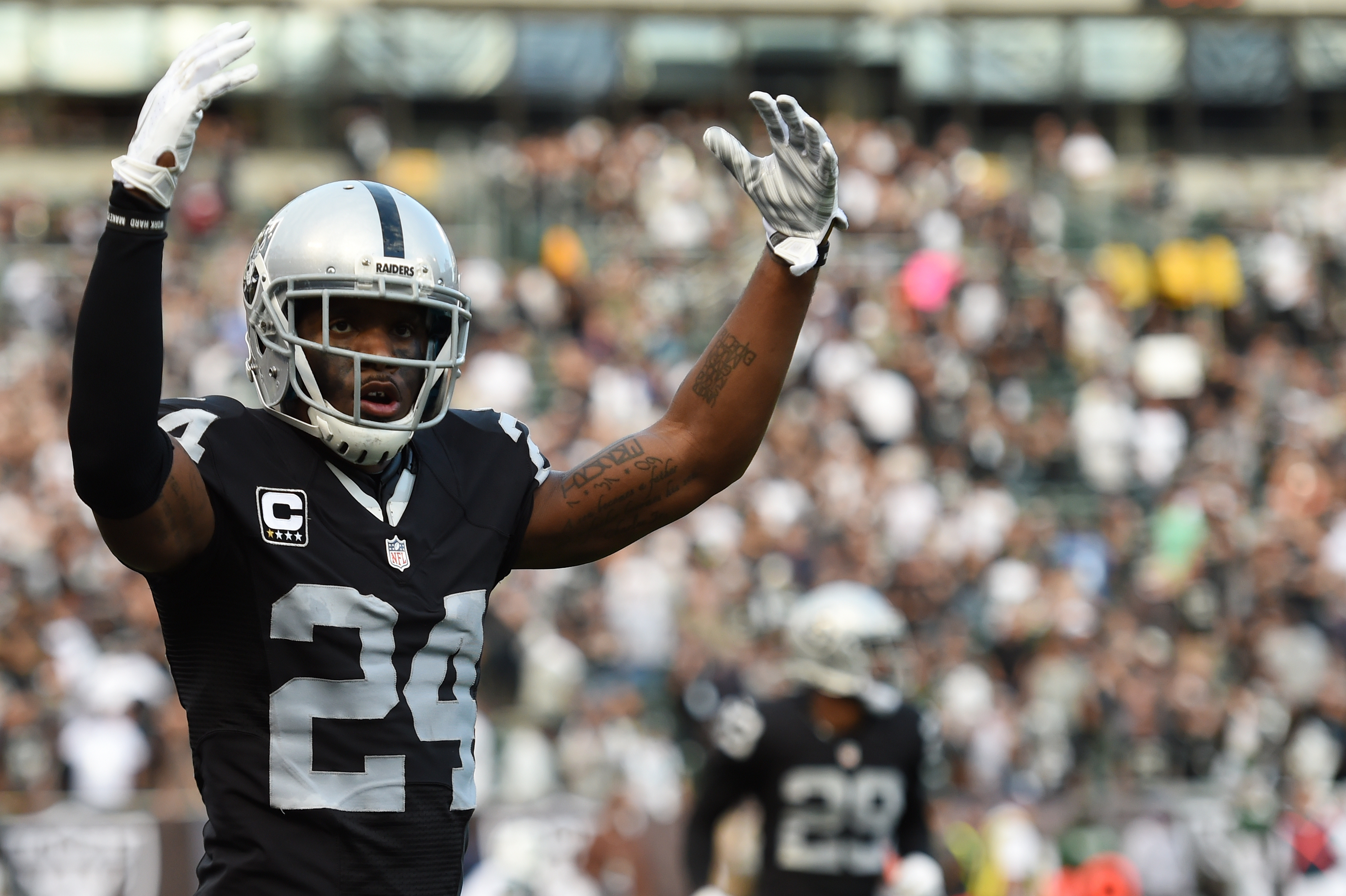 At age 39, Charles Woodson might be having his best NFL season yet. (Getty)